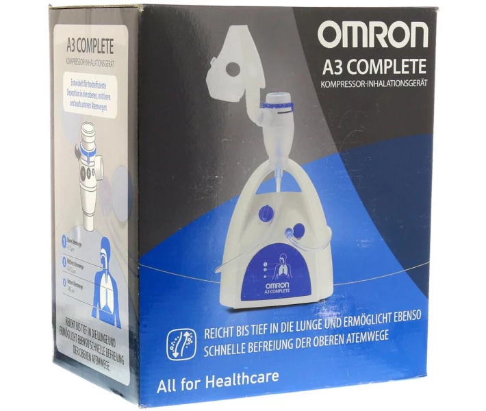 Фото - ингалятор Ингалятор небулайзер компрессорный OMRON A3 Complete