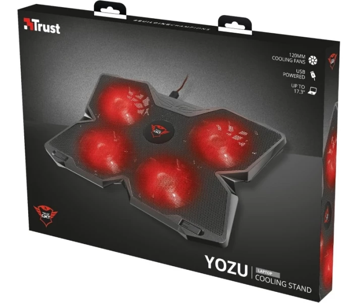 Фото - стол и подставку для ноутбука Подставка для ноутбука Trust GXT 278 Notebook Cooling Stand (20817)