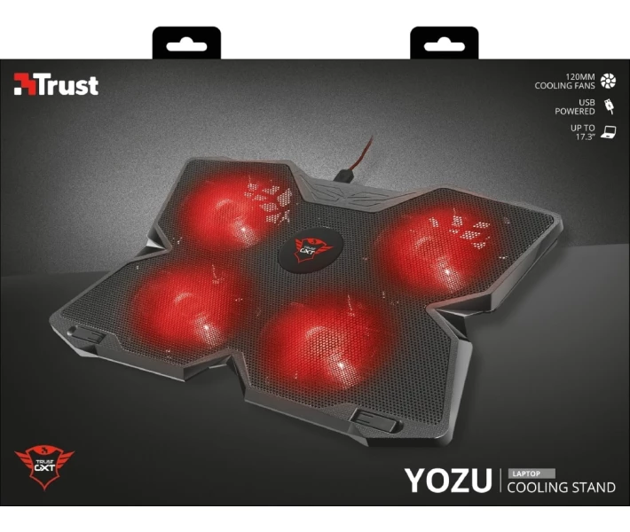 Фото - стол и подставку для ноутбука Подставка для ноутбука Trust GXT 278 Notebook Cooling Stand (20817)