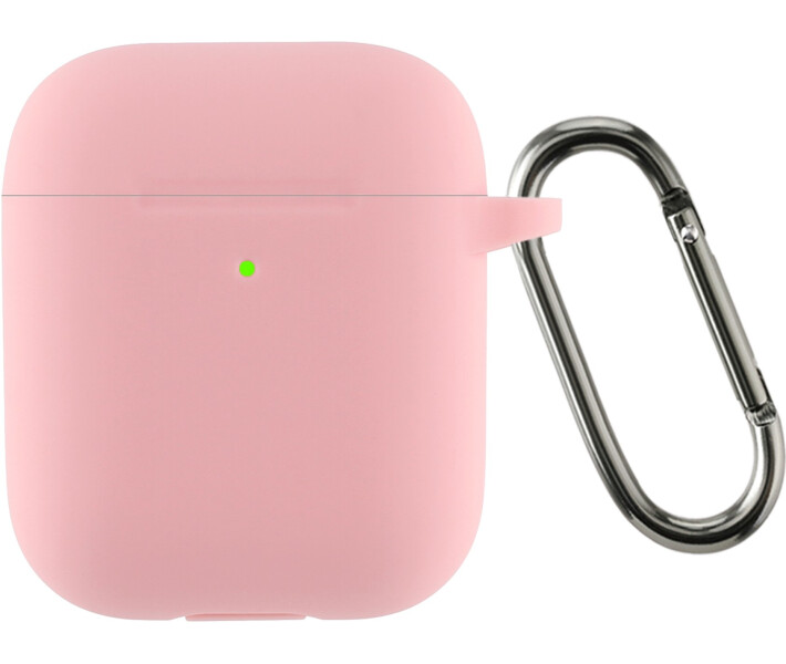 Фото - аксессуары для наушников Чехол ArmorStandart Ultrathin Silicone Case With Hook для Apple AirPods 2 Pink (ARM59688)