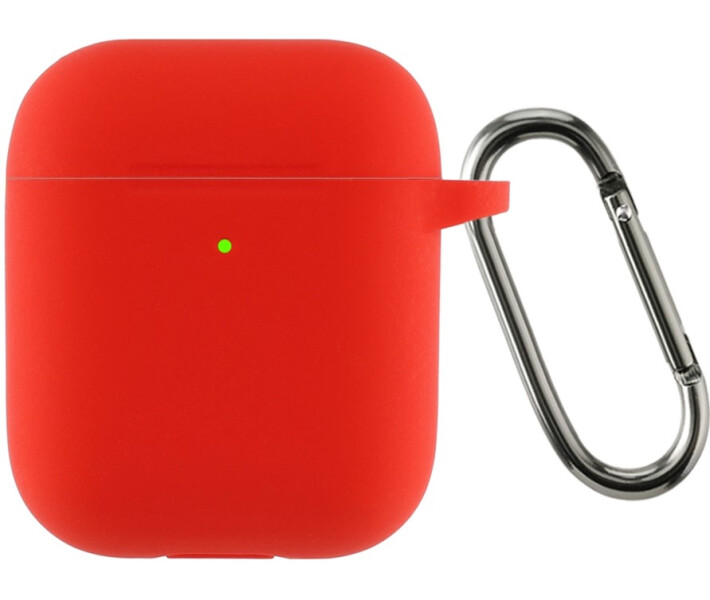 Фото - аксессуары для наушников Чехол ArmorStandart Ultrathin Silicone Case With Hook для Apple AirPods 2 Red (ARM59691)