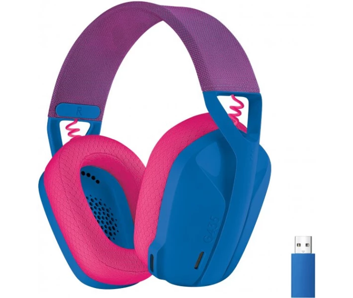 Фото - наушники Наушники LOGITECH G435 LIGHTSPEED Wireless Gaming Headset (981-001062) Blue