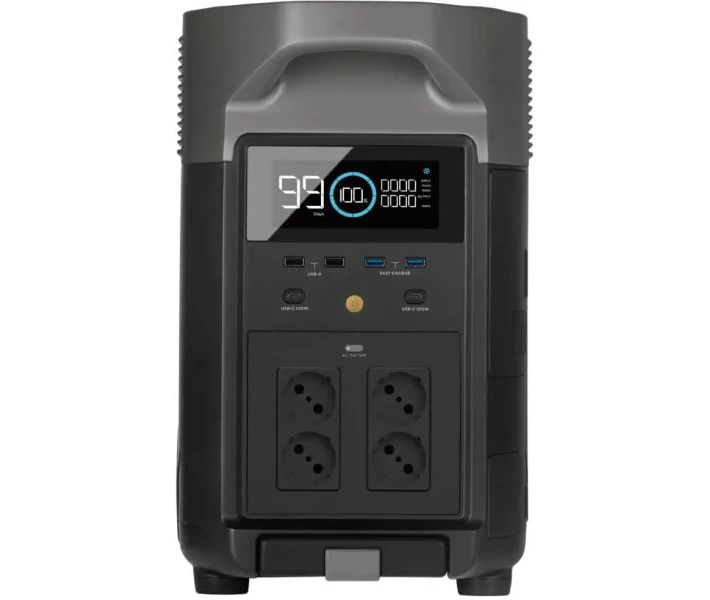 Фото - зарядную станцию Зарядная станция EcoFlow DELTA Pro / 3600 Вт / 3600 Вт⋅ч / LiFePO4 (DELTAPro-EU)