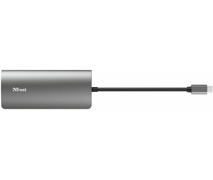 Фото - кардридер Док-станция USB-C Trust Dalyx 7-in-1 Aluminium (23775)