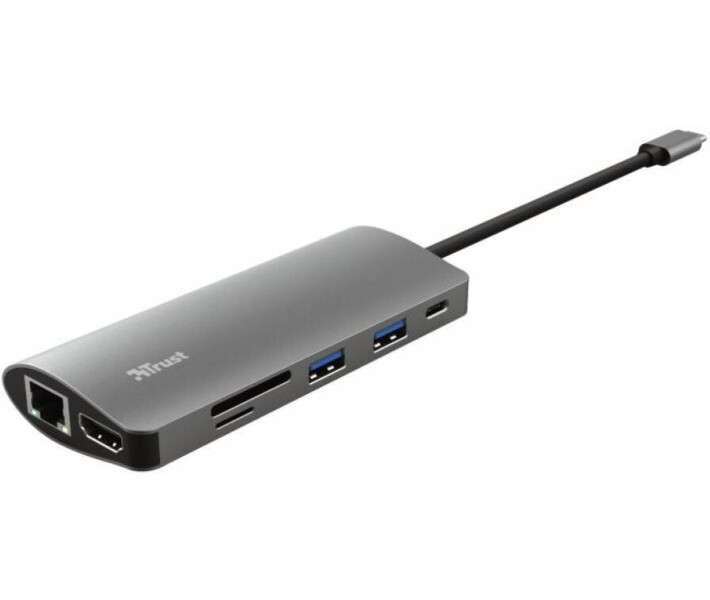 Фото - кардридер Док-станция USB-C Trust Dalyx 7-in-1 Aluminium (23775)