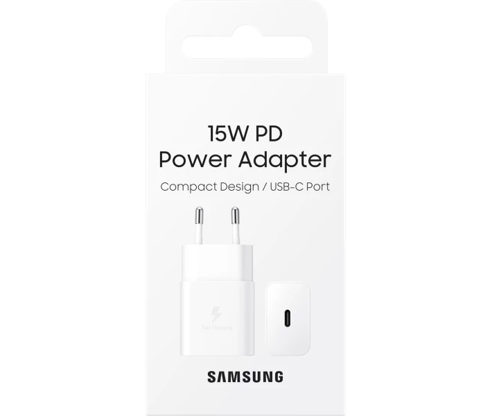 Фото - зарядное устройство для телефона и планшета Зарядное устройство Samsung 15W PD White EP-T1510NWEGEU