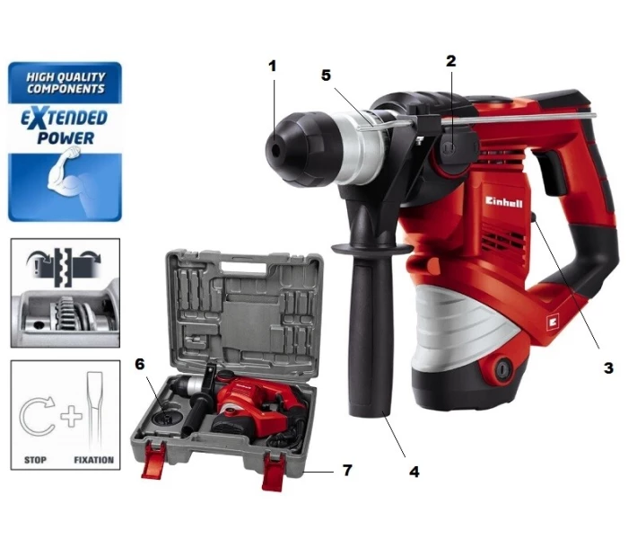 Фото - перфоратор Перфоратор Einhell TH-RH 900/1