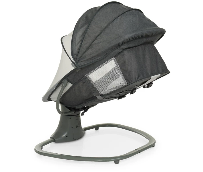 Фото - шезлонг-качалку для новорожденных Укачивающий центр Mastela 8105 (dark grey)