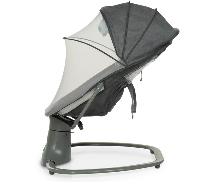 Фото - шезлонг-качалку для новорожденных Укачивающий центр Mastela 8105 (dark grey)
