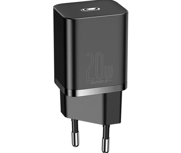 Фото - зарядное устройство для телефона и планшета Зарядное устройство Baseus 20W Super Si USB-C (CCSUP-B01) Black