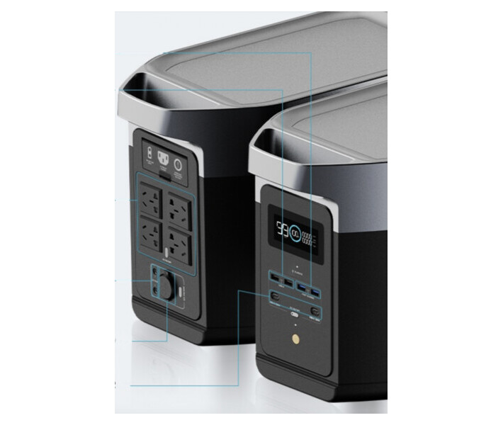 Фото - зарядную станцию Зарядная станция EcoFlow DELTA 1800 Вт (EFDELTA1300) (международная версия)