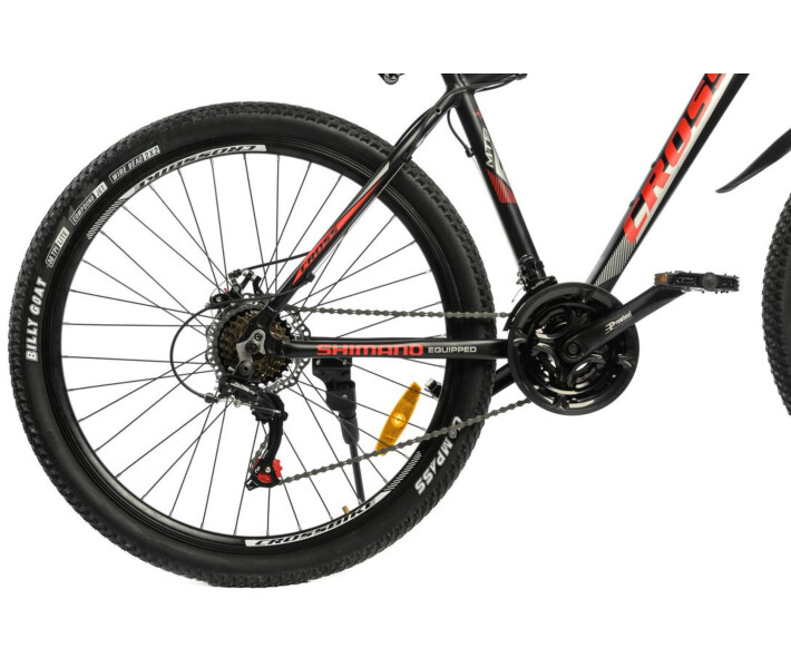 Фото - велосипед и аксессуар Велосипед CROSS 27,5" XC2721 2022 18" black-red 27CJAS-003413