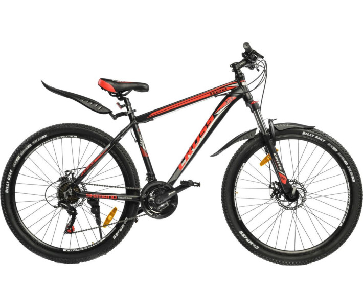 Фото - велосипед и аксессуар Велосипед CROSS 27,5" XC2721 2022 18" black-red 27CJAS-003413