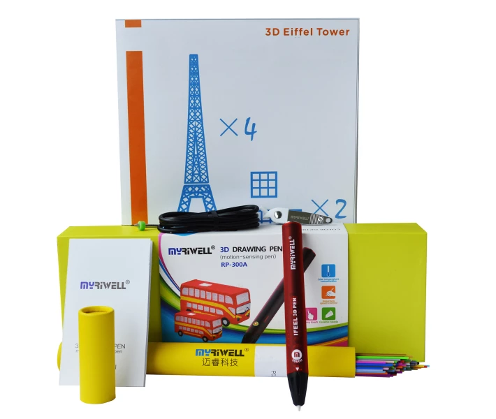 Фото - 3D-ручку 3D-ручка MYRIWELL RP-300A Red (PCL)