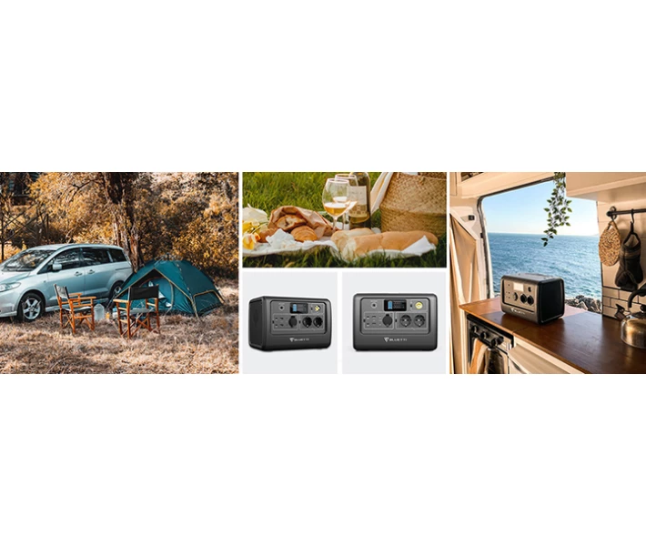 Фото - зарядную станцию Зарядная станция Bluetti PowerOak EB70 / 1000 Вт / 716 Вт⋅ч / LiFePO4 (PB930692)