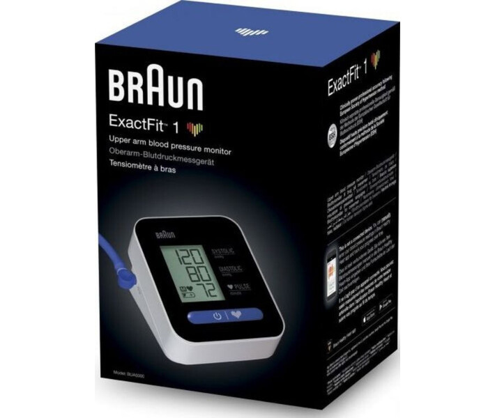Фото - тонометр Тонометр Braun BPM ExactFit 1 BUA5000EUV1 BUA5000EU / MY20