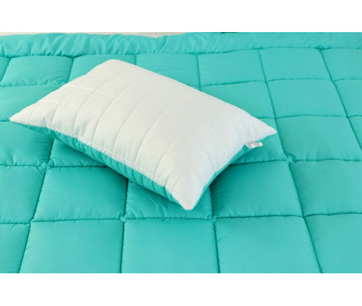 Фото - одеяло Набор Руно Одеяло 140х205 Mint+подушка 50х70 (АЛ924.52_Mint White)