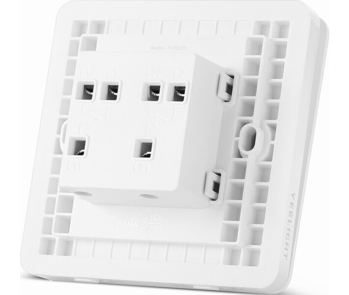 Фото - умный выключатель Yeelight Flex Switch two gang YLKG13YL