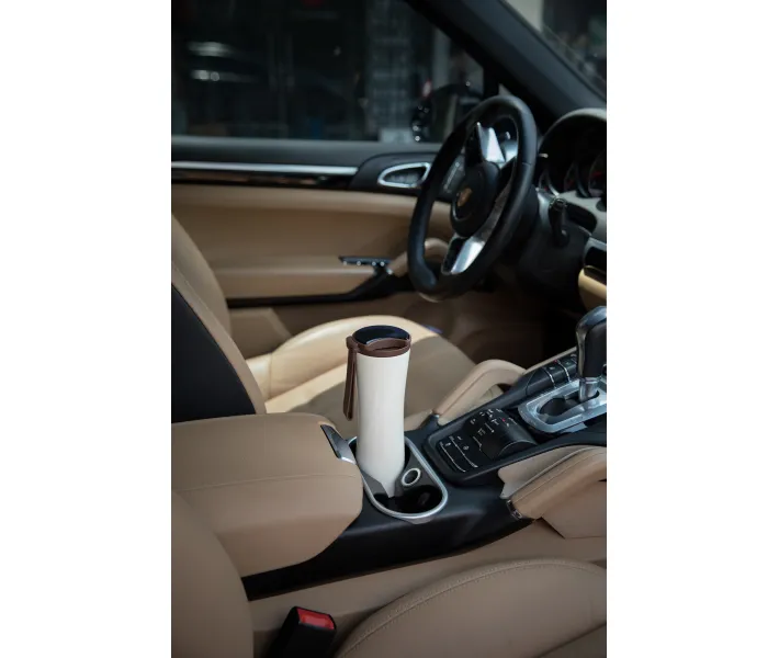 Фото - термоса KKF MOKA Smart Coffee Tumbler White