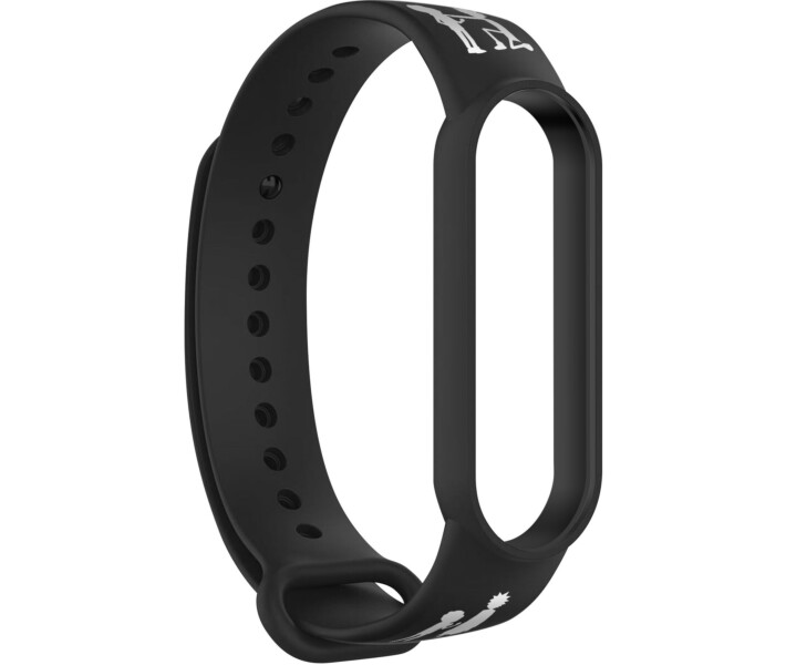 Фото - аксессуар к смарт-чсасам Ремешок ArmorStandart This is the Way для Xiaomi Mi Band 6/5 Throoper patern White (ARM59260)