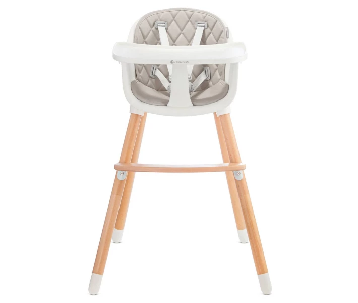 Фото - стульчик для кормления Стульчик для кормления Kinderkraft Sienna Gray (KKKSIENGRY0000)