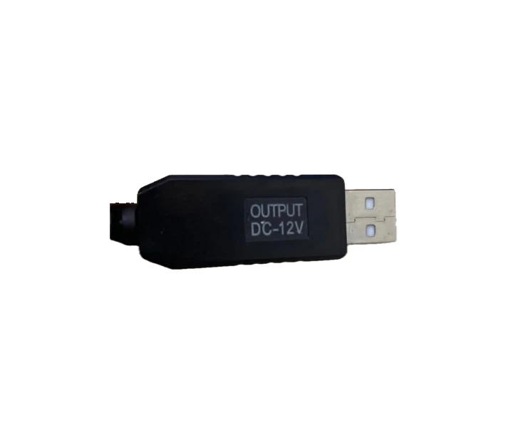 Фото - адаптер и кабель Кабель Power Boost cable USB - DC 5.5x2.1 12V 1 м черный