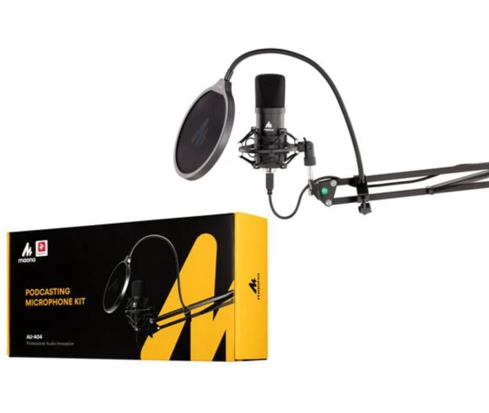 Фото - микрофон для караоке 2E Maono AU-A04 Kit USB (2E-MPC011)