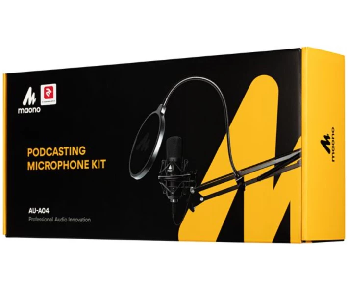 Фото - микрофон для караоке 2E Maono AU-A04 Kit USB (2E-MPC011)