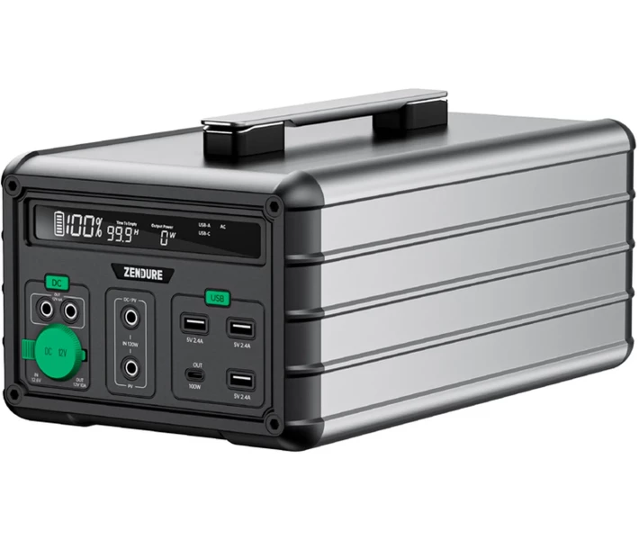 Фото - зарядную станцию Зарядная станция Zendure 1000W / 1016Wh / Li-ion (ZDSB1000M-gy-eu)