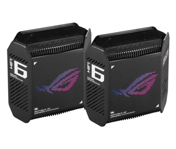 Фото - маршрутизатор Маршрутизатор ASUS ROG Rapture GT6 2PK bk (90IG07F0-MU9A20)