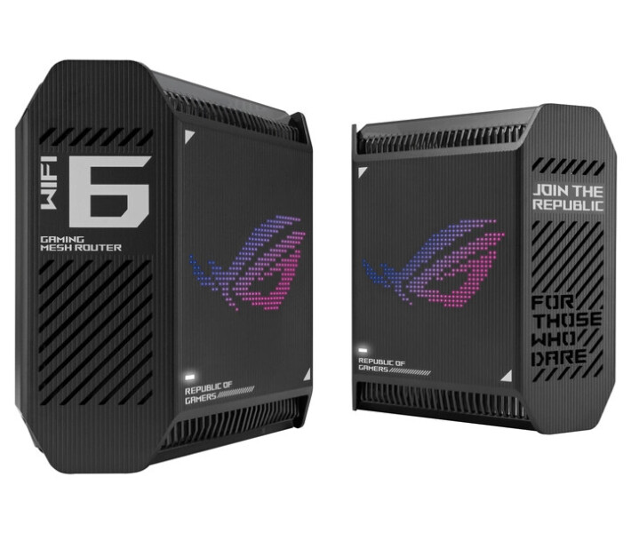 Фото - маршрутизатор Маршрутизатор ASUS ROG Rapture GT6 2PK bk (90IG07F0-MU9A20)