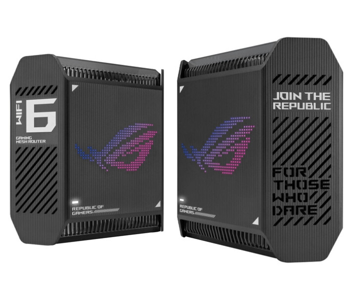 Фото - маршрутизатор Маршрутизатор ASUS ROG Rapture GT6 2PK bk (90IG07F0-MU9A20)