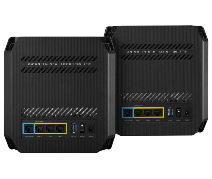 Фото - маршрутизатор Маршрутизатор ASUS ROG Rapture GT6 2PK bk (90IG07F0-MU9A20)