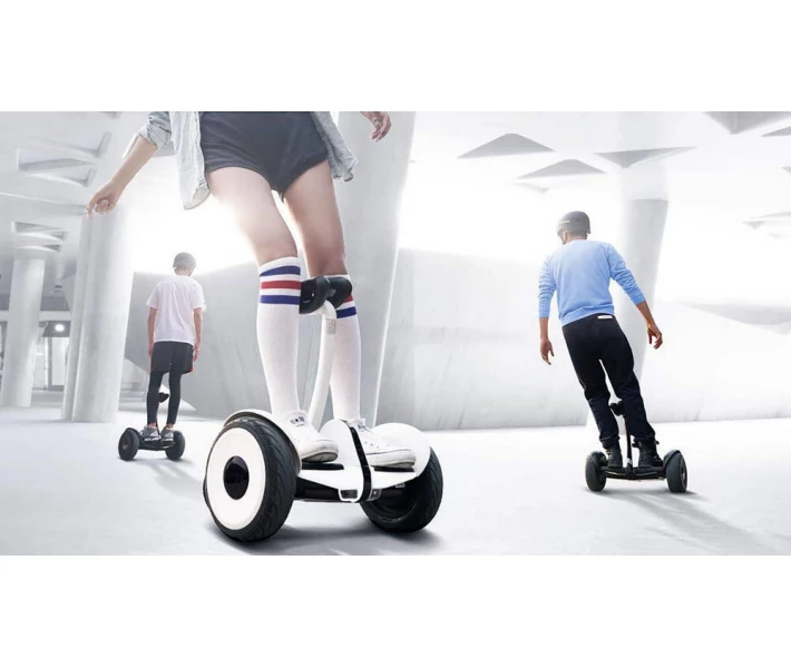 Фото - гироскутеры Гироскутер Мини сигвей MiniRobot Mini Белый 10.5