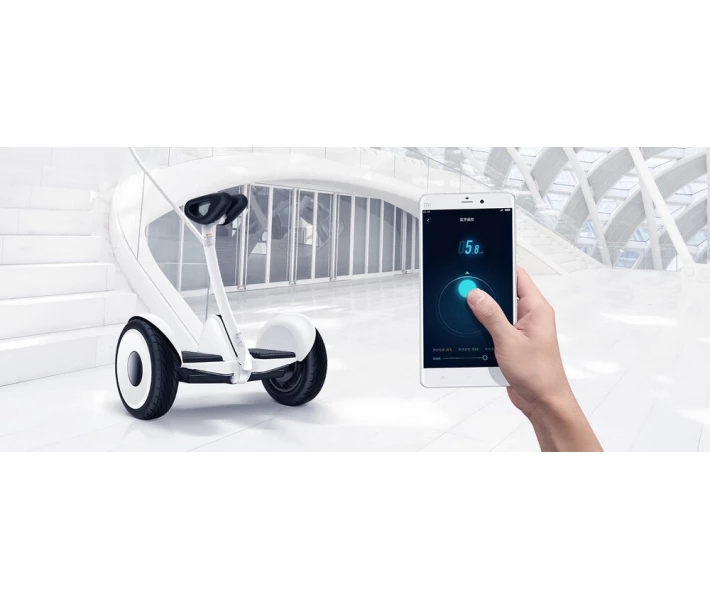 Фото - гироскутеры Гироскутер Мини сигвей MiniRobot Mini Белый 10.5