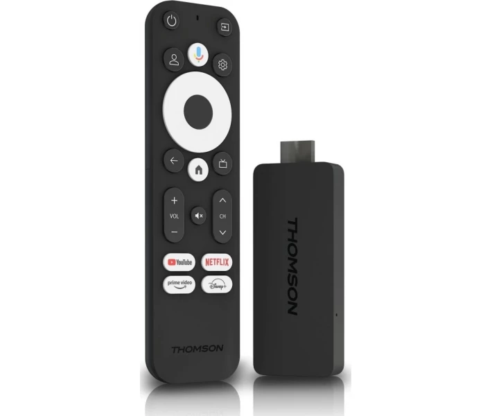 Фото - приставку Smart TV Медиаплеер Thomson Streaming Stick 4K UHD 140G