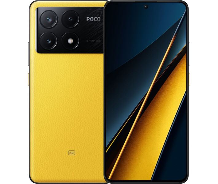 POCO X6 Pro 256GB イエロー 67W　保護フィルム、ケース付き POCO X6 Pro 5G 8/256GB Yellow купить в Киеве ☛ цены на Allo