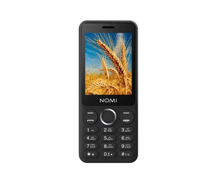 Фото - смартфон и мобильный телефон Мобильный телефон Nomi i2830 Black (черный)