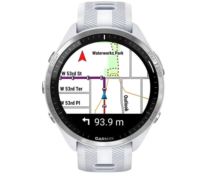 Фото - смарт-часы Смарт-часы Garmin Forerunner 965 Whitestone (010-02809-11)