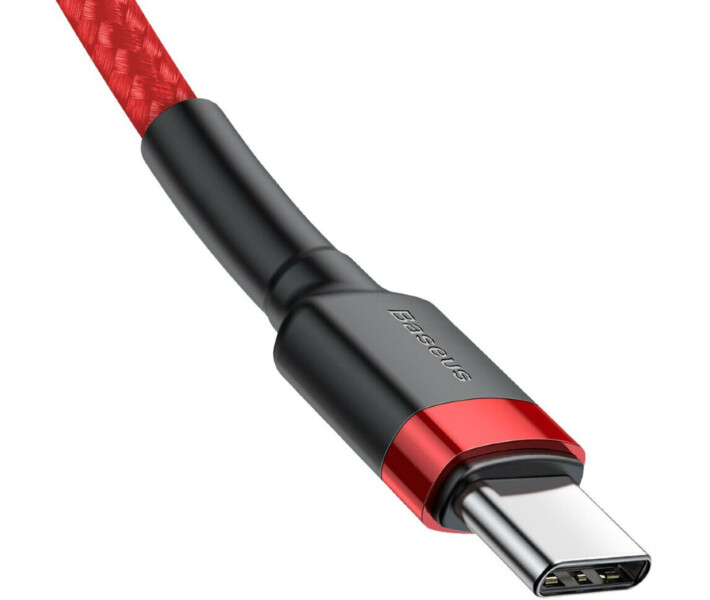 Фото - адаптер и кабель Кабель Baseus Type-C PD2.0 60W (20V 3A) 2m (CATKLF-H09) красный