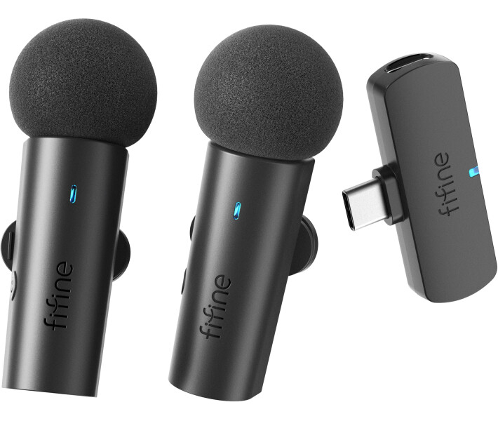 Фото - микрофон для караоке Петличный микрофон Fifine M8