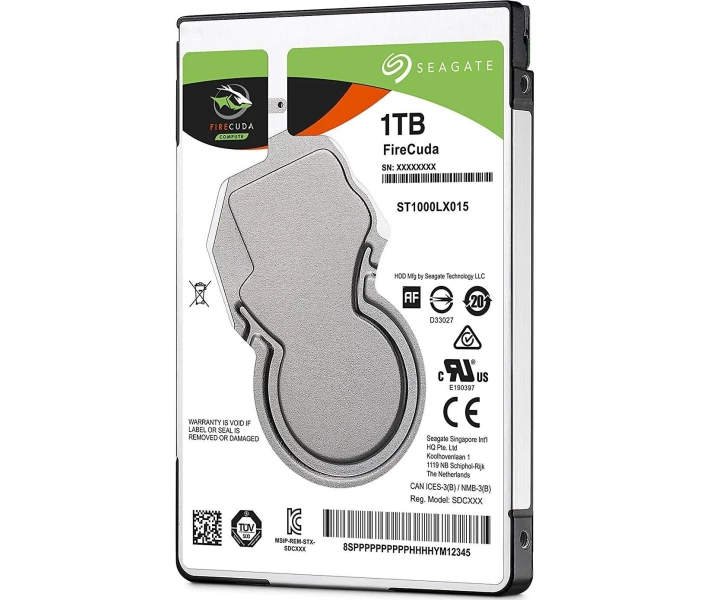 Жесткий диск Seagate FireCuda SSHD 1TB 5400rpm 128MB ST1000LX015