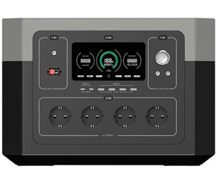 Фото - зарядную станцию Портативный источник питания Optonica 2000W, 2096Wh (38199)