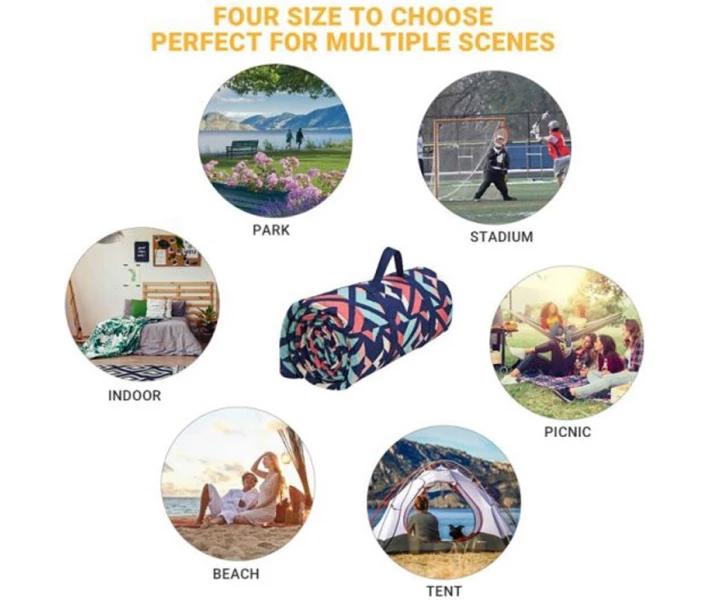 Фото - туристический коврик Коврик для пикника KingCamp ARIEL PICNIC BLANKET XXL(KP2004) BLUE