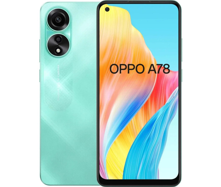 Фото - смартфон и мобильный телефон OPPO A78 8/256 Aqua Green (CPH2565)