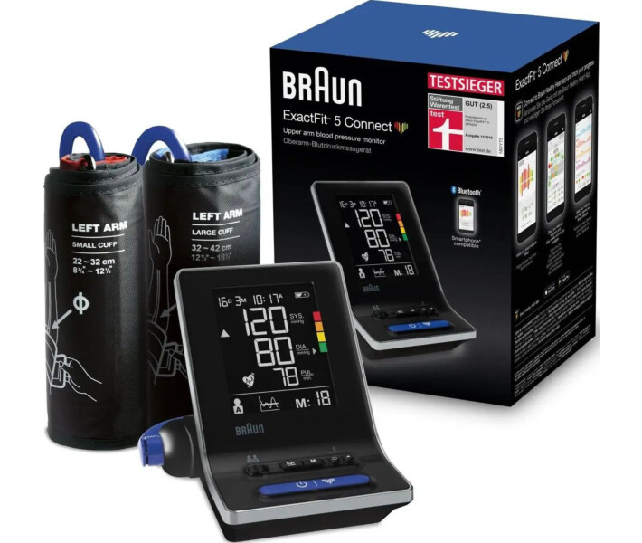 Фото - тонометр Тонометр BRAUN BPM ExactFit™ 5 Connect BUA6350