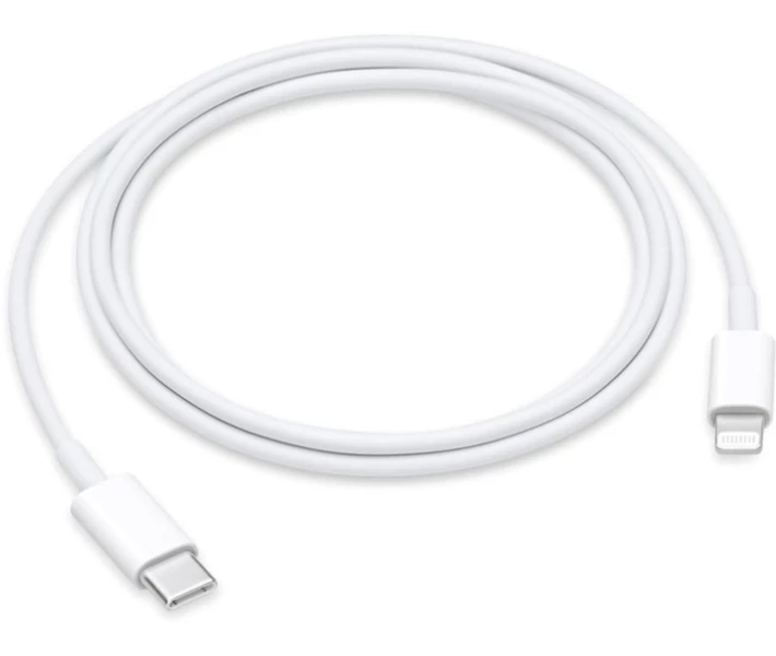 Фото - адаптер и кабель Кабель Apple USB-C to Lightning 1m (MUQ93ZM/A) белый