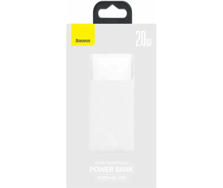 Фото - power bank Power Bank Baseus Bipow 20W 30000mAh (PPBD050402) белый
