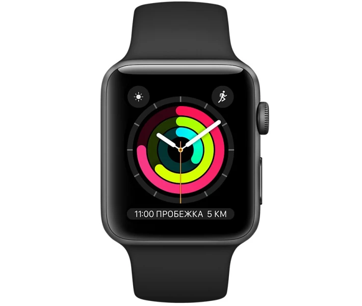 Смарт-часы Apple Watch Series 3 42mm Space Grey Aluminum Case with