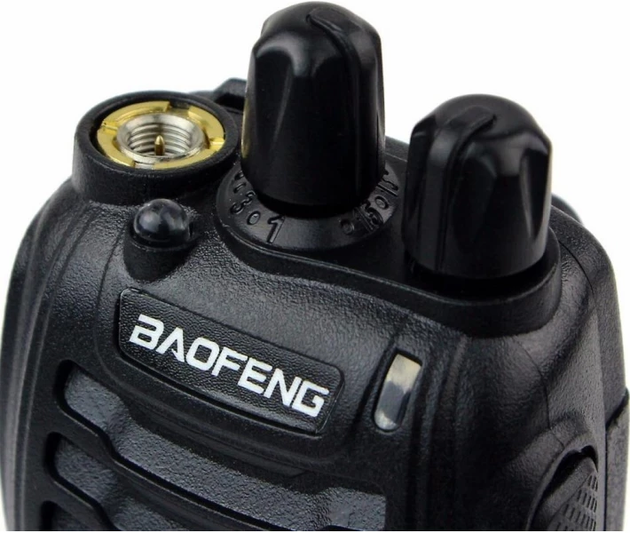 Фото - радиостанцию Рация Baofeng BF-888S с гарнитурой и кнопкой РТТ (Гр6493)